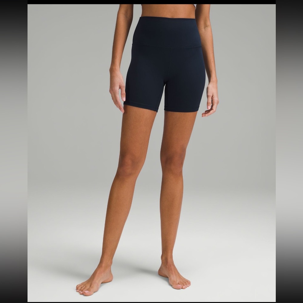 lululemon athletica navy High-Rise Bike Shorts